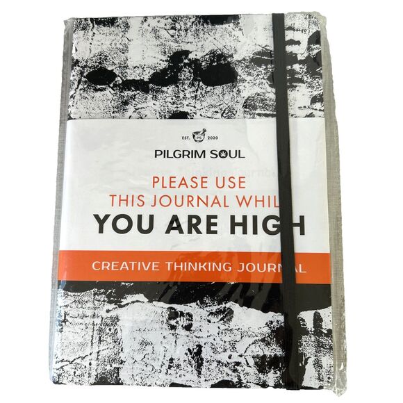 PILGRIM SOUL Guided PERSONAL CREATIVE THINKING JOURNAL w/CHALLENGES - NEW - Picture 1 of 3